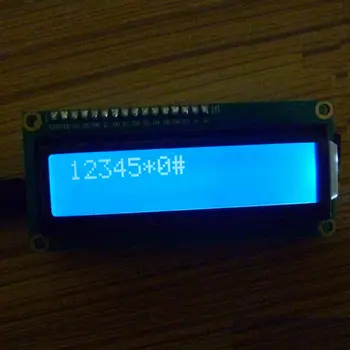 MT8870 DTMF Audio Decoder LCD 1602 Modul de Afișare pentru telefon Fix telefon mobil tastatura valoare Cheie arată casa inteligentă