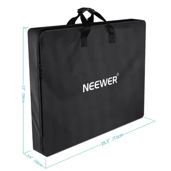 Neewer Extinsă Geanta de transport pentru 18 cm Inel de Lumina/Lumina Stand/Accesorii 29.5x23.6 cm/75x60 Cm Caz de Protecție
