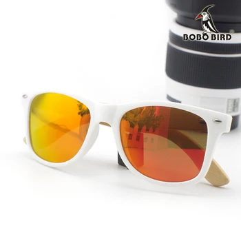 Nou Acoperite de Lux ochelari de Soare pentru Bărbați și Femei Lemn de Bambus Suport ochelari de Soare cu Lentile Polarizate Cutie de Lemn de Conducere Sunglasess