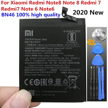 NOU, Original, de Înaltă Calitate BN46 Baterie Pentru Xiaomi Note8 Redmi 7 Redmi7 Nota 6 Note6 Telefon de Înlocuire Batteria 4000mAh + Instrumente
