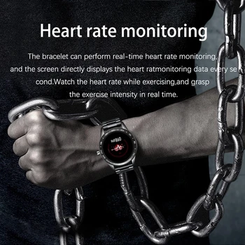 Noul Ceas Inteligent de Oameni IP67 rezistent la apa Tracker de Fitness Heart Rate Monitor de Presiune sanguina PedometerFor Android ios Sport smartwatch