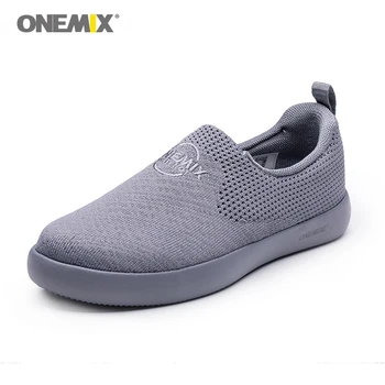 Onemix 2021 Barbati Pantofi de Funcționare a ochiurilor de Plasă Respirabil Designer Classic Trail Adidasi Sport în aer liber de mers pe jos de Formatori Zapatos De Hombre