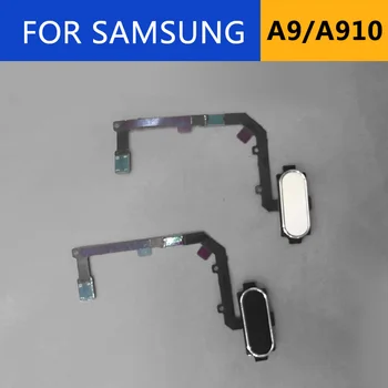 Original Butonul Home Senzor De Amprentă Digitală Cablu Flex Pentru Samsung Galaxy A9 Pro A9 2016 A910 A9100 A910f