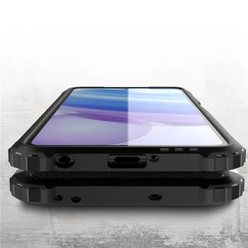 Pentru Xiaomi Pocophone Poco X3 NFC Caz rezistent la Socuri Silicon de Protecție din Plastic Armura Hard Cover pentru Mi POCO X3 Cazuri de Telefon