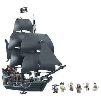 Piratii din Caraibe Perla Neagra Nava 804pcs Compatibil Cu bluilding bloc caramida minfigured set de jucării pentru copii
