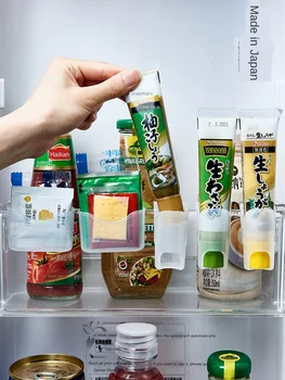 Poate fi agățată, pot fi fabricate, importate din Japonia frigider sos sac de depozitare cutie de clasificare depozitare agățat sos de muștar sp