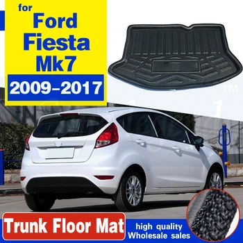 Potrivit Pentru Ford Fiesta Hatchback Boot Liner 2009-2017 Portbagajul Din Spate Mat Marfă Tava Covor Podea 2010 2011 2012 2013 2016