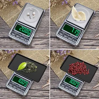 Precizie de 0,01 g de Buzunar Digital Cântărește Scară Mini cântar Electronic Pentru Cafea Plante de Ceai Perla Ruj Pastile de Bijuterii