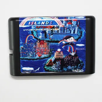 Rainbow Island 16 biți MD Carte de Joc Pentru Sega Mega Drive Pentru Genesis