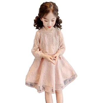 Rochii de toamna 2020 nou coreean mici și mijlocii pentru copii betelie rochie fetita dantela rochie de printesa