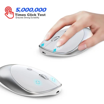 SeenDa 3.0/5.0 Bluetooth Reîncărcabil Mouse-ul fără Fir Mouse-ul Silent Mause Bluetooth 2.4 GHz USB Mouse-ul pentru Laptop Notebook PC-ul