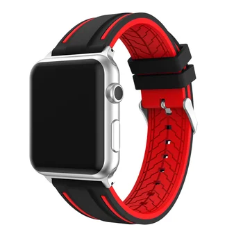 Silicon Ceas Sport Band Pentru Apple Watch Benzi 42mm 38mm 40mm 44mm Seria 6 5 4 Înlocuire Ceas Brățară de Curea Pentru iWatch 3