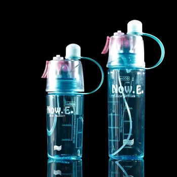 Sport în aer liber Sticlă Sticlă de Plastic Pentru Băut Spray Cupa Portabil Sticlă de Apă și Funcționare Sticla Sticla de Apa de Ciclism
