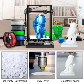 SUNLU 3D cu Filament PLA + 1,75 mm Pentru Imprimanta 3D din Plastic PLA PLUS de Imprimare 3D Materială Bună Tenacitate