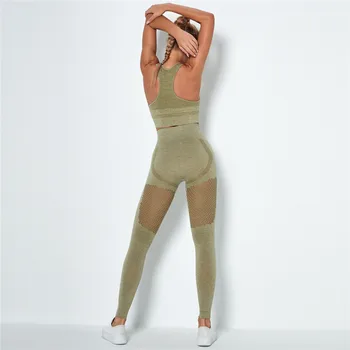 Talie Înaltă Compresie Colanti Sport Pantaloni Push-Up Rulează De Femei Sală De Fitness Jambiere Fără Sudură Burtica Control Yoga Pantaloni Stretchy