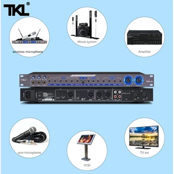 TKL FBK-10 Digitale Procesor de Efecte de Sunet Profesionale Operatorul Sistemului de Echipamente cu Caracteristici Complete Efecte Karaoke