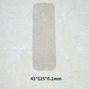 Transparent naturale mica foaie 41x125x0.05mm - 41x125x0.5mm mica de fulgi de izolare condensator mică placă laminat