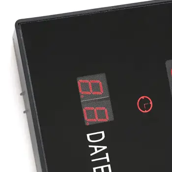 USB Digital Ceas cu Alarmă Snooze Iluminare Voce Mut Calendar Desktop Electronice Ceas de Masa Data de Temperatură LED Ceas UE Plug