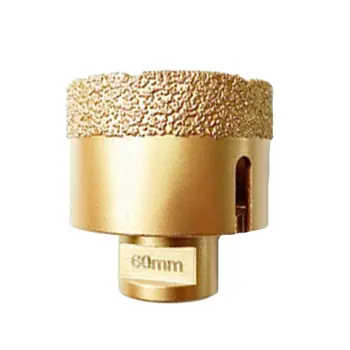 Uscat/Umed, Foraj 20mm-60mm Diamant Vacuum Lipite de Foraj Biți de Bază de Conectare M14 burghie freză cu Diamant pentru Placi de Piatra