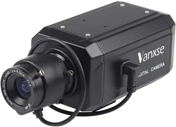 Vanxse CCTV 3.5-8mm Auto IRIS Varifocal Zoom Lentilă 1/3 SONY Effio CCD 1000TVL/CCTV 960H Glonț CUTIE de Camera de Securitate