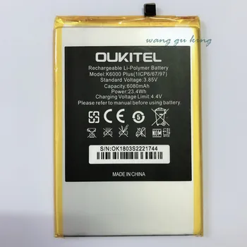 VBNM Acumulator de schimb Pentru OUKITEL K6000 plus K6000plus telefon Mobil baterie Reîncărcabilă Li-polimer Baterii 6080mAh În stoc