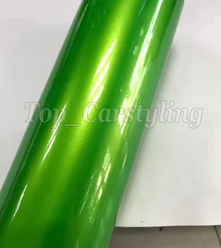 Verde - aur Luciu Magic culoare flux de Vinil Masina folie de styling tură acoperind Cu bule de Aer Liber PROTWRAPS 1.52x20m 5x67ft