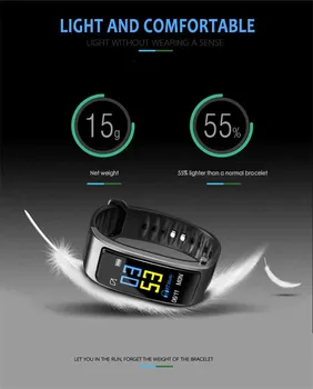Y3 Smart Band Bratara Vorbesc Bratara Fitness Tracker Monitor De Ritm Cardiac Cască Bluetooth Smart Band Bratara Tracker