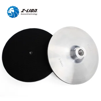 Z-LEU 6 Inch Bază de Aluminiu Backer Tampoane Cu Filet M14 Pentru Diamante de Lustruire Tampoane Suport Disc de Slefuire de Slefuire Suport Titular