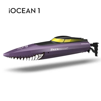 În 2020, Noul HR iOCEAN 1 Electric de Control de la Distanță cu Barca de Mare Viteza de Control de la Distanță cu Motor Mult Rezistenta Canotaj Model Barcă de jucărie
