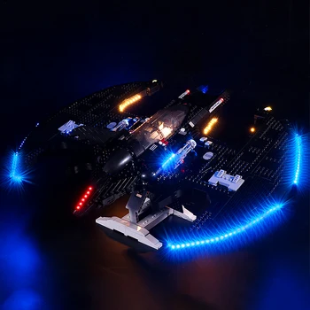 În 2020, Noul LED Set pentru Batwing Iluminat Blocuri de Lumină Cu Baterie Compatibil cu Cutia pentru Jucarii Lego Oferi Copiilor Cadouri de Crăciun