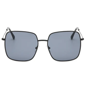 În 2020, Supradimensionate, ochelari de Soare Patrati Femei Bărbați Elegant Cadru Metalic Ochelari de Soare Doamnelor Gradient Nuante UV400 Ochelari de Călătorie